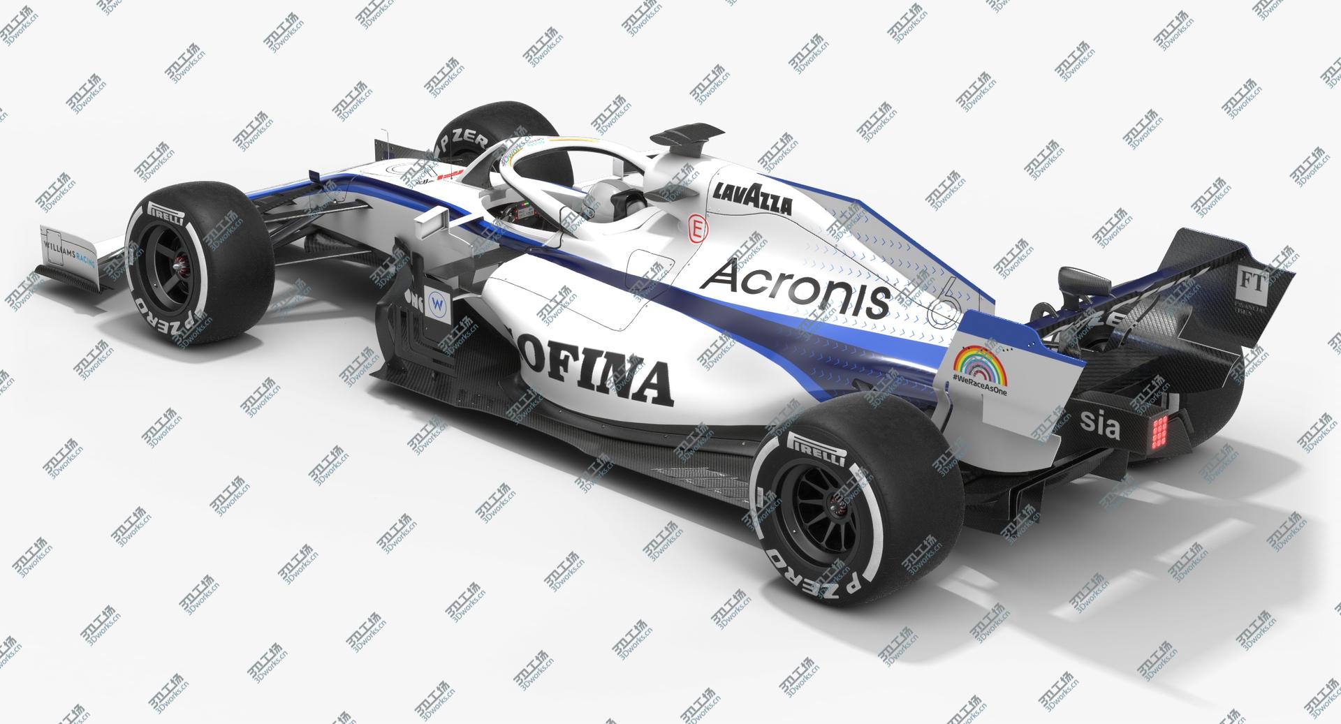 images/goods_img/20210319/3D Williams F1 Racing FW43 Formula 1 Season 2020 Updated Livery/4.jpg